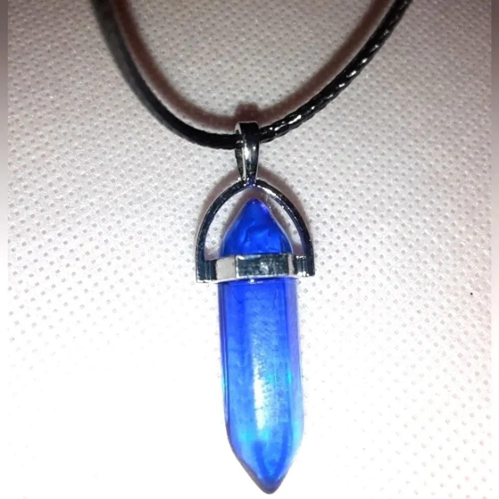 NATURAL energy crystal pendant necklace for male or female